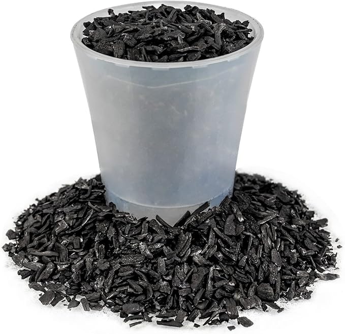 GARDENERA Horticultural Charcoal for Indoor Plants [4-Quart Bag] Black Diamond Soil Amendment for Orchids, Terrariums, and Gardening
