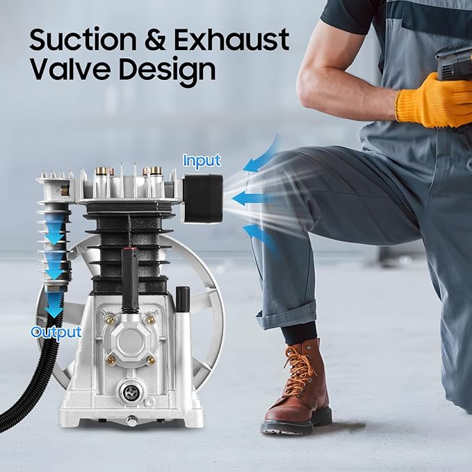 Air Compressor Pump Head, 3hp Air Compressor Pump-Head, 2200w Portable