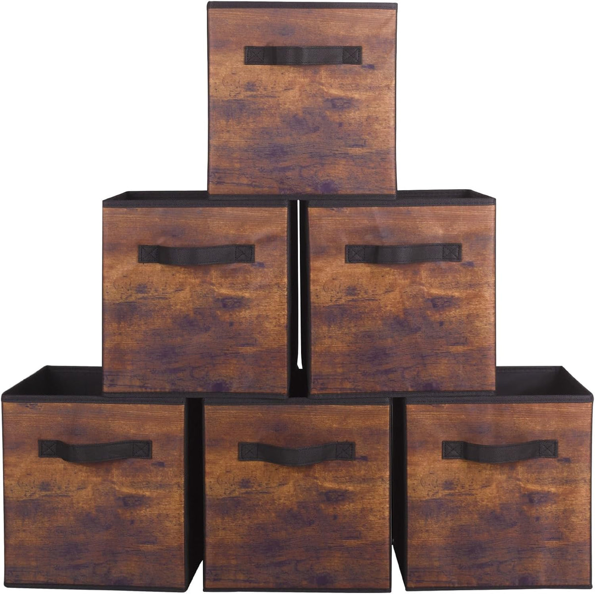 ShellKingdom Storage Bins, Foldable Fabric Storage Cubes And Cloth Storage
