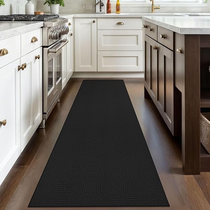 IOHOUZE Washable Runner Rug 2.6x8 Non Slip Rubber Backed Wide Hallway Runner