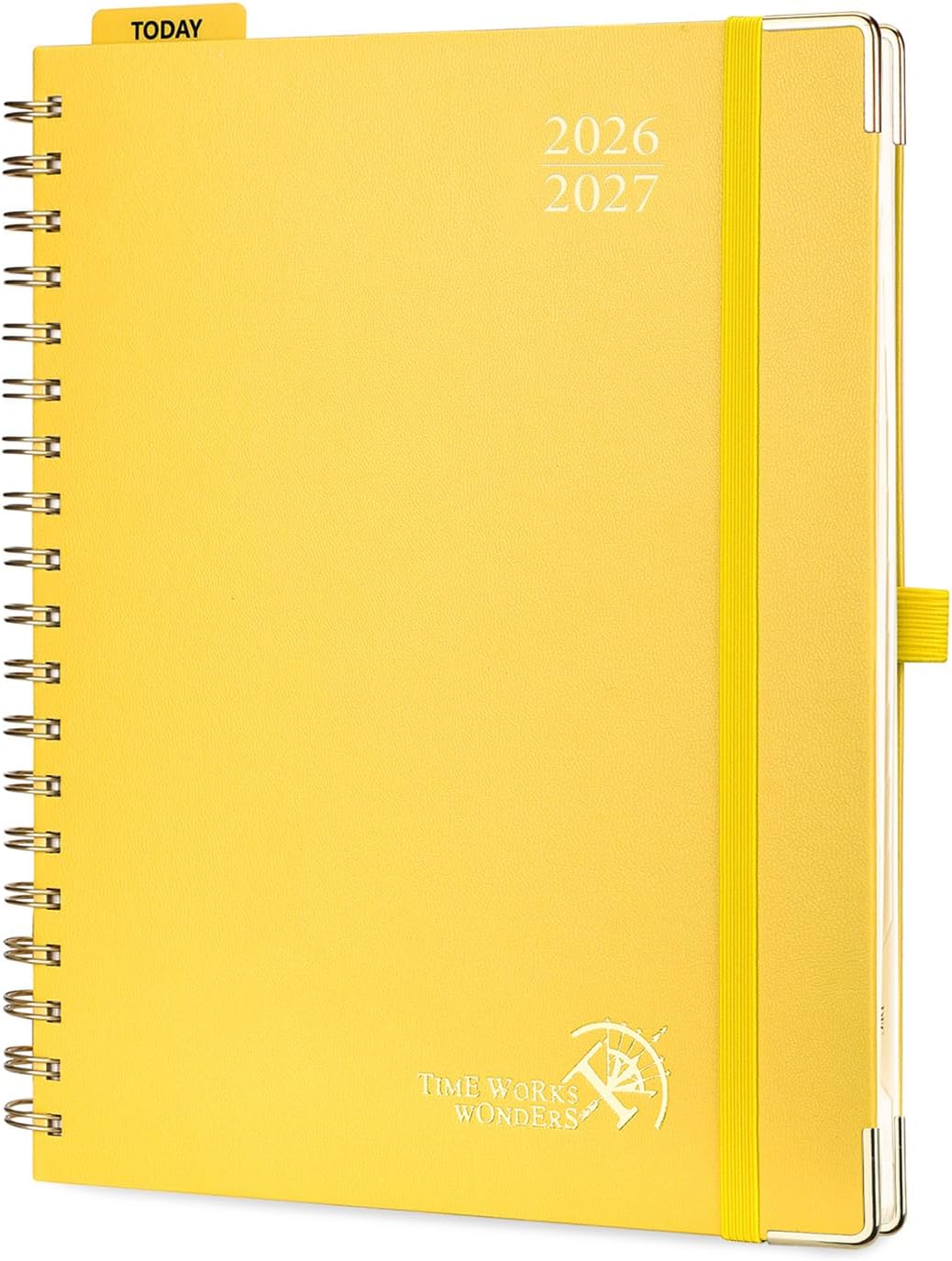 POPRUN Agenda 2026-2027, 8" x 10" Weekly Planner, Daily Appointment Book