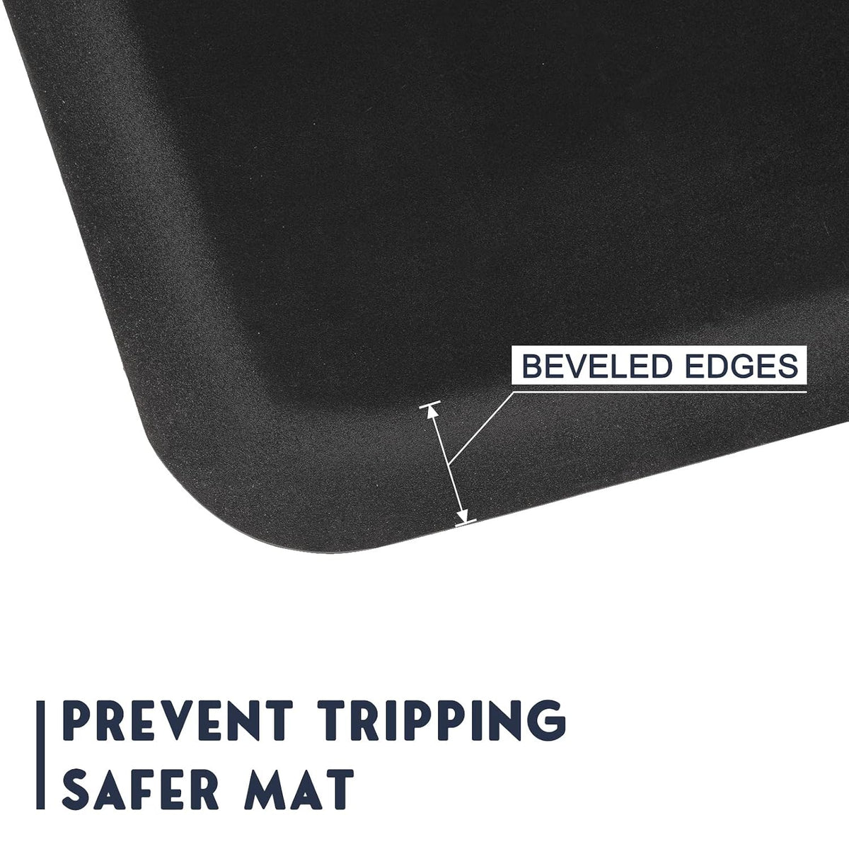 OmySalon 3' x 4' Barber Floor Mat Anti Fatigue for Stylist Standing, 1/2'' Thick Comfort Matt Square Base for Salon Styling Chair, Hair Cutting Hairdressing Beauty Equipment