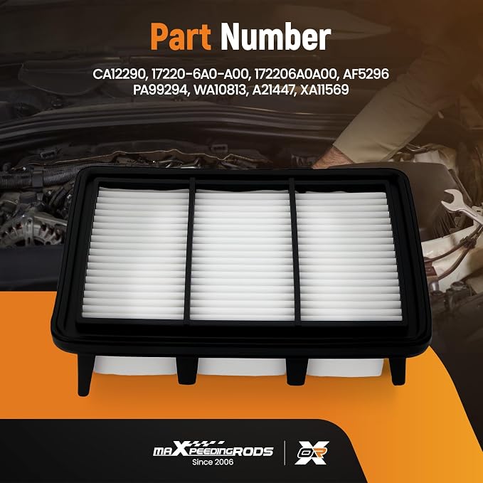 maXpeedingrods CA12290 Engine Air Filter Fit
