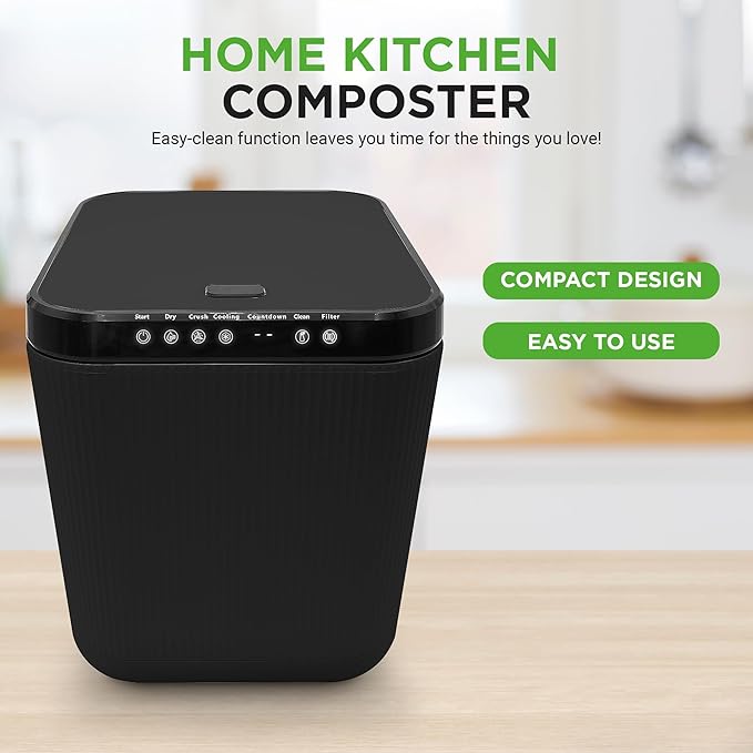 Nutrichef 3L Electric Kitchen Composter
