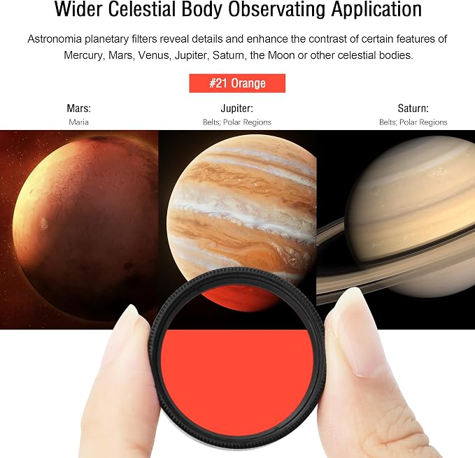 Astromania Telescope Filter, 1.25 Inches Planetary Filter