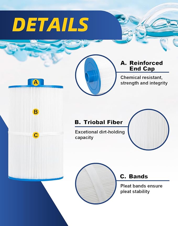 ZOTEE Pool and Spa Filter Compatible