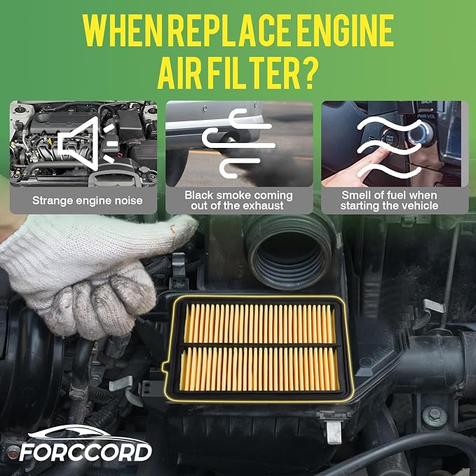 2-Pack Engine Air Filter Fits for Nissan Kicks 1.6L 2018-2026, Versa 1.6L