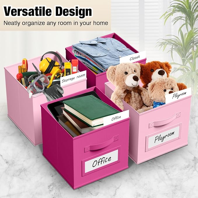 10 Pcs Fabric Storage Cubes