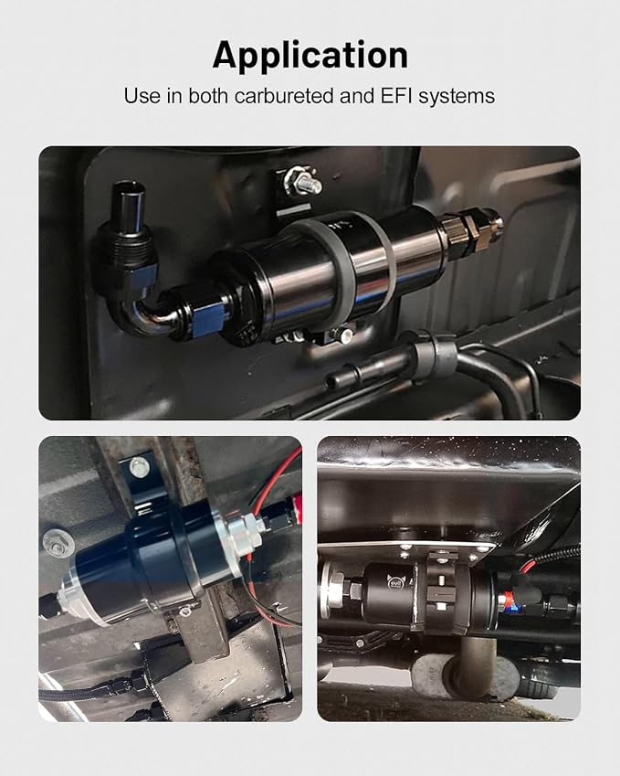 EVIL ENERGY Inline Fuel Filter 10 Micron