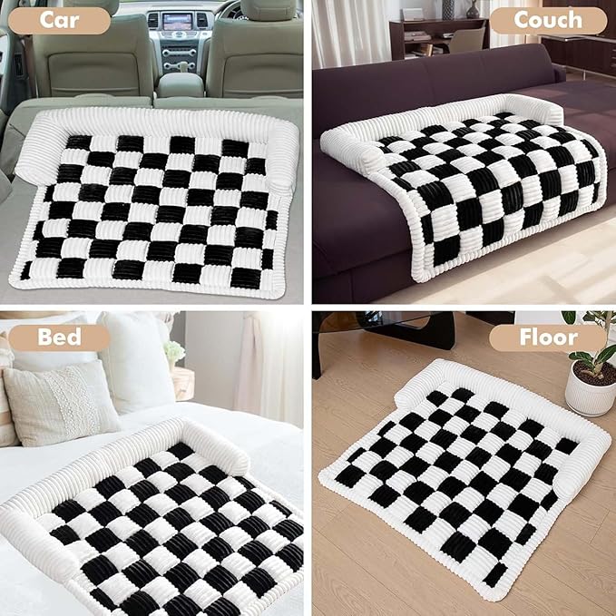 Dog Couch Cover Protector, Pet Couch Covers for Sofa, Washable Pet Bed Couch Cover, Pet Friendly Sofa Cover for Large Dogs, Furniture Protector Pet Sofa Mat for Dogs and Cats, with Anti-Slip Bottom