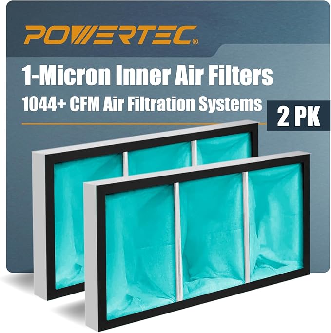 POWERTEC 1 Micron Inner Air Filters