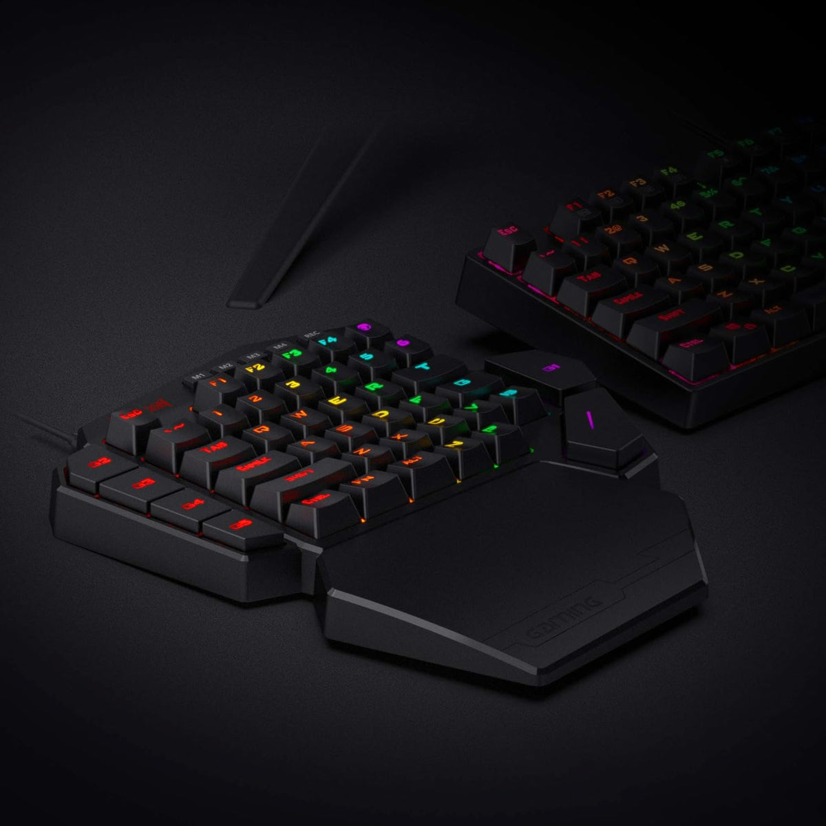 Redragon K585 Wired One-Handed RGB Gaming Keypad, Tactical 42-Key Layout