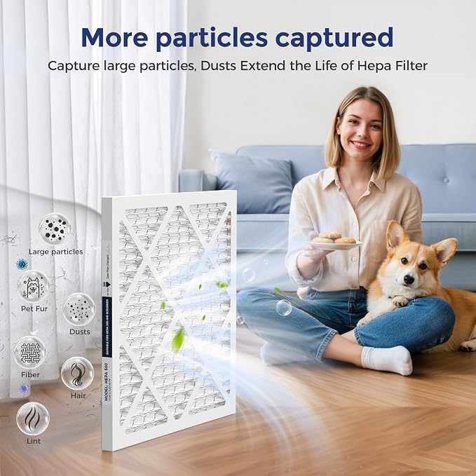 HEPA 500 Air Scrubber Filter Compatible