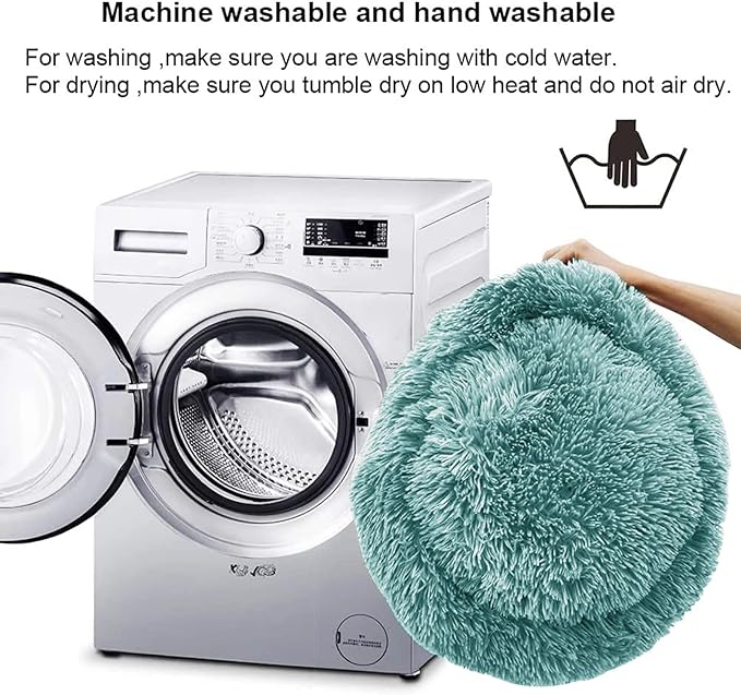 Nisrada Dog Bed for Small Medium Large Dogs, 24 inch Calming Dogs Bed, Washable-Round Cozy Soft Pet Bed for Puppy and Kitten with Slip-Resistant Bottom
