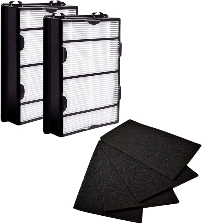 Nispira True HEPA + Carbon Pre Filter Replacement Compatible