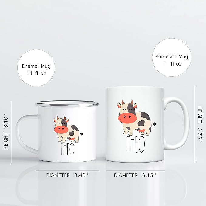 Personalized Mug for Kids, Girls | Customized Hot Chocolate, Coffee & Tea Cup |