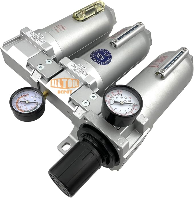 1" NPT SUPER DUTY Industrial Grade Filter Regulator Coalescing Desiccant Dryer