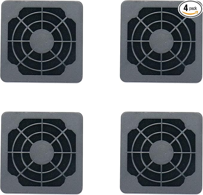 1.97 inch/50mm Fan Dust Filter PC Cooler Fan Filter Dustproof Cover Computer
