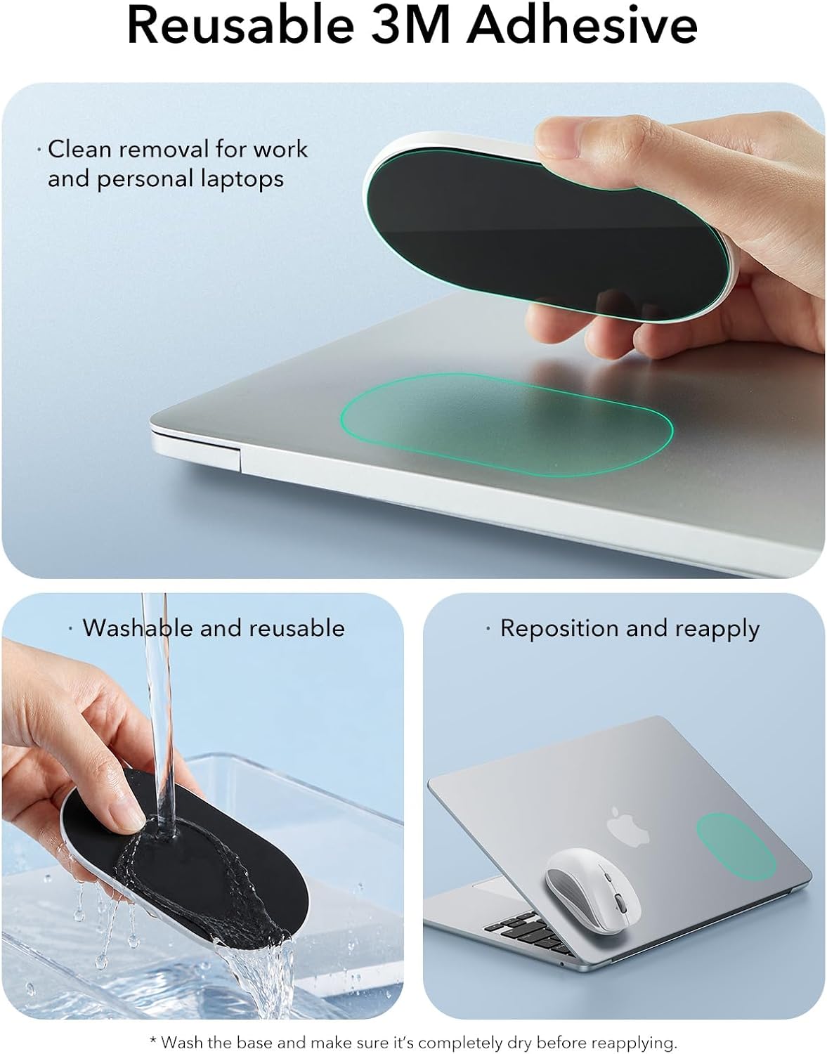 ESR MagMouse Snap-to-Carry Bluetooth Mouse, Wireless Mouse for Laptop