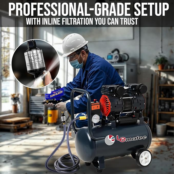 LE LEMATEC Air Compressor Water Separator