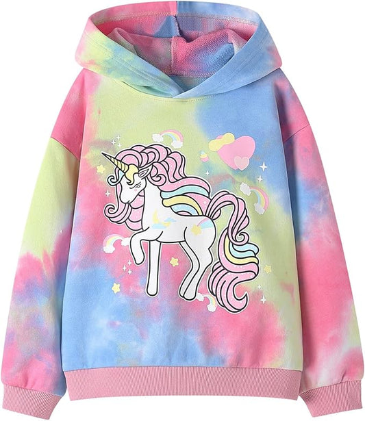 WELAKEN Sweatshirts for Girls Toddler & Kids II Little Girl's Pullover Tops Sweaters & Hoodies