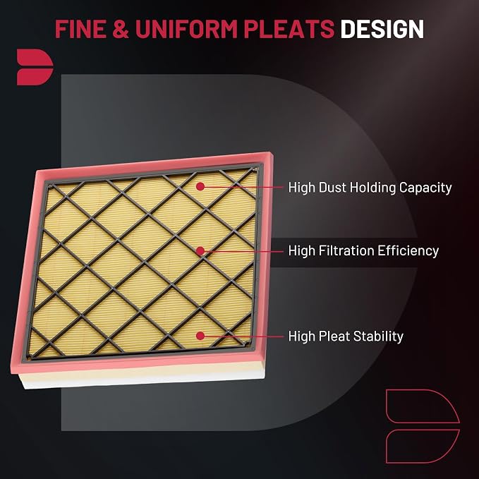 BDFHYK CA10990 Engine Air Filter Compatible