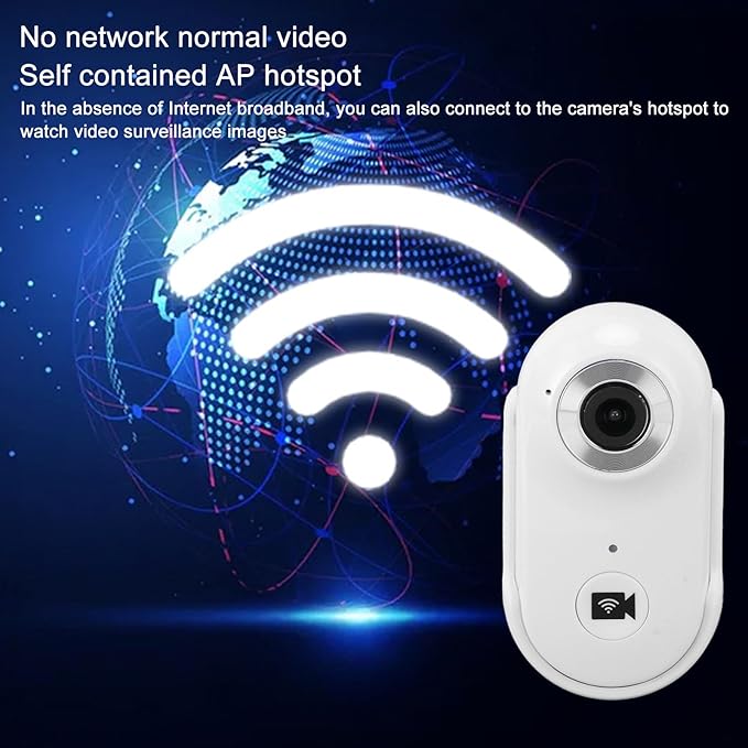 Gugxiom Cat Collar Camera, 1080P HD 2.4G Dog POV Collar Camera with APP, Pet Wearable Body Camera for Pet Supplies Camera (White)