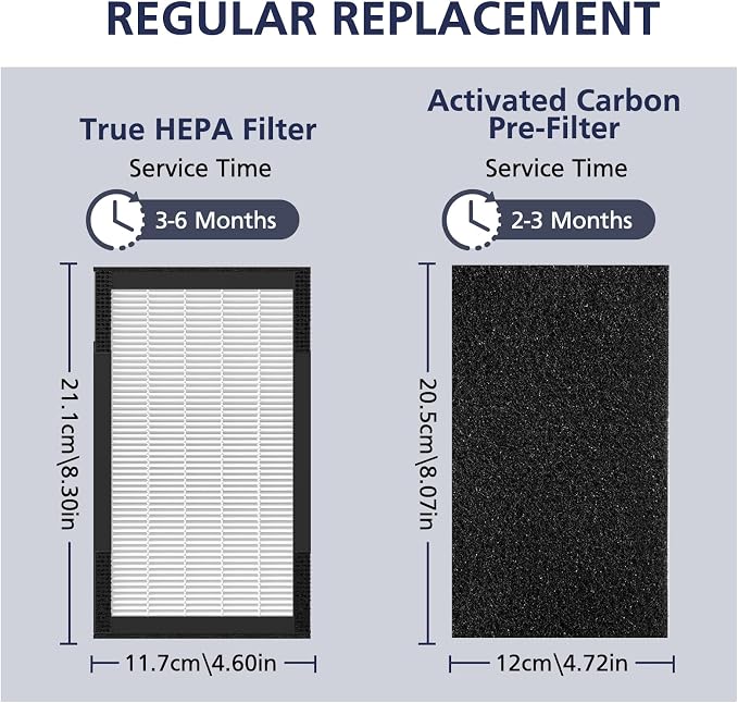 FLT4100 True HEPA Replacement Filter Size E