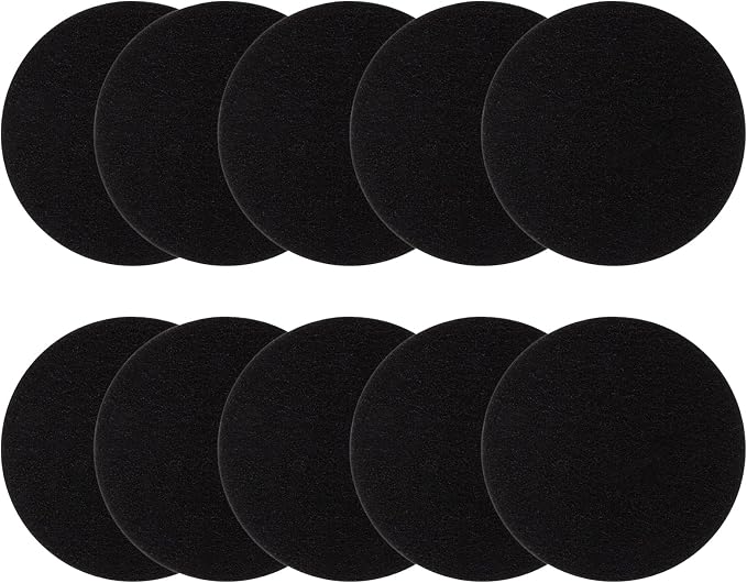 10 Pack Charcoal Filters for Kitchen Compost Bin, Compost Filters for