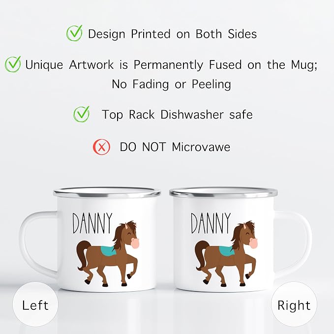Personalized Mug for Kids, Girls | Customized Cocoa, Hot Chocolate, Coffee &