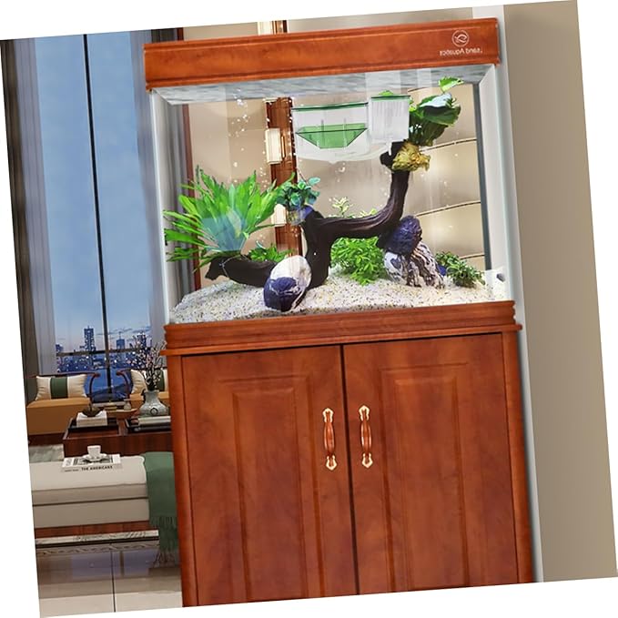 Fish Tank Breeding Box Acrylic Isolation Tank for Pregnant Young Fish Perfect for Guppy Breeding and Egg Protection
