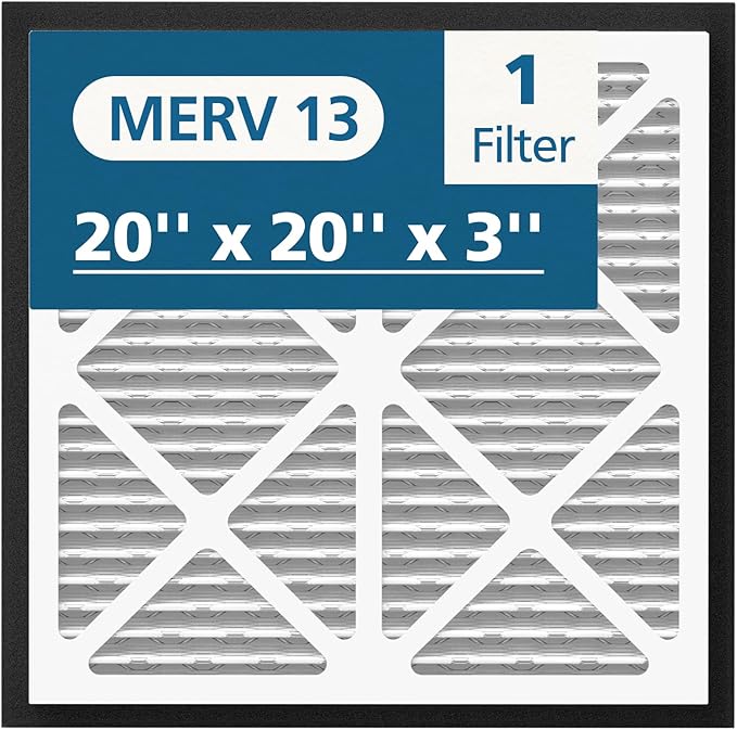 20x20x3 MERV 13 Air Filter Compatible
