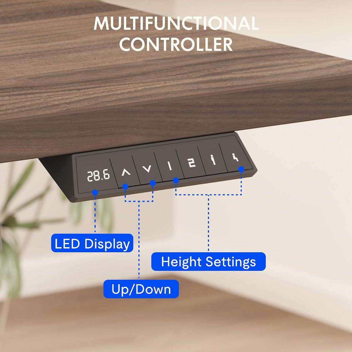 FLEXISPOT EN2 60"x24" Standing Desk with Power Strip Bundle