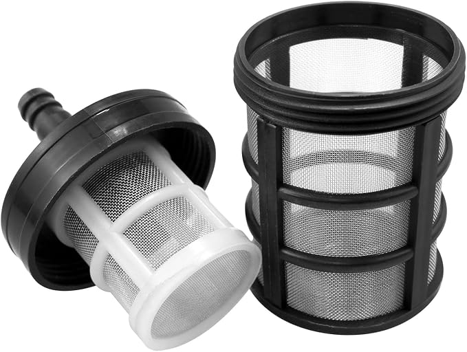 Diameter 3/8 "to 1/2" stainless steel filter upgraded double-layer filter