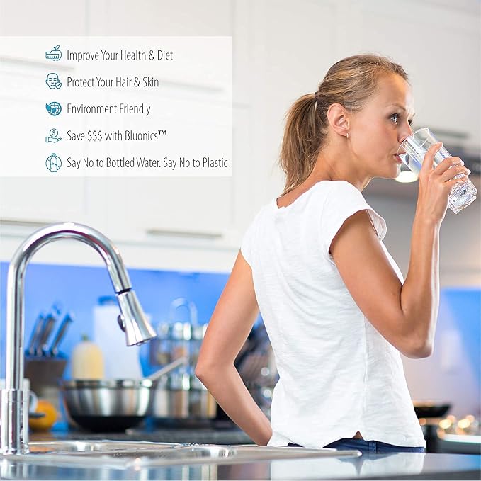 BLUONICS Sediment Replacement Water Filters Ten 4.5" x 20" Whole House