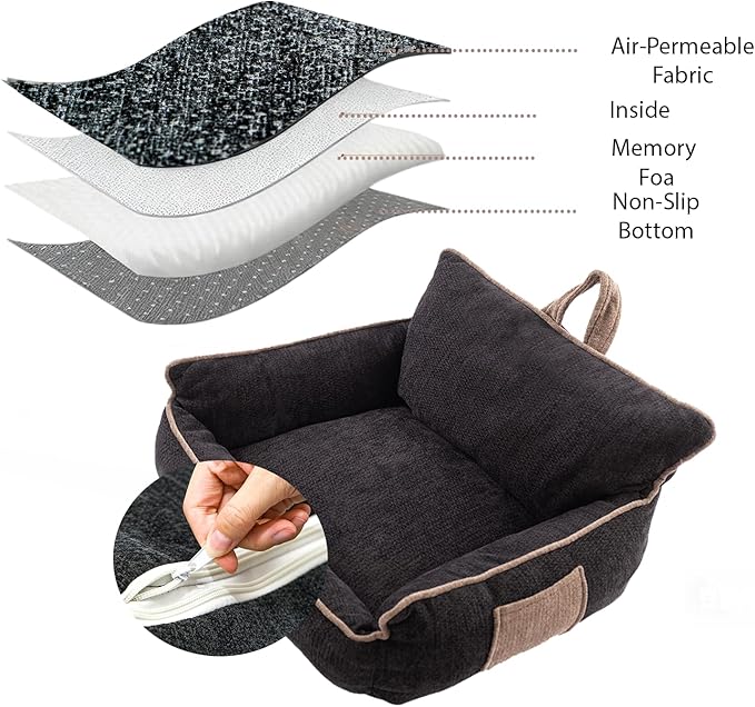 Orthopedic Dog Bed,Large Dog Bed,Memory Foam Washable Dog beds,Medium & Large Dogs,Waterproof,L(30"x24"x14")