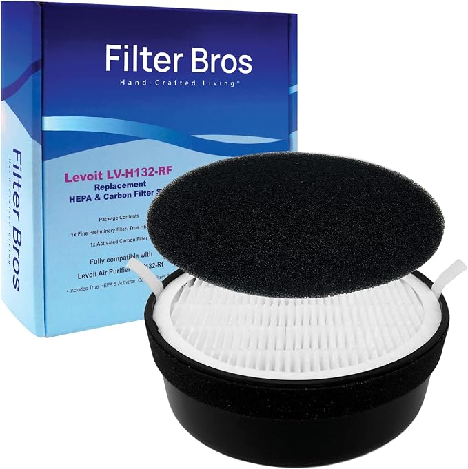 Filter Bros LV-H132-RF High Efficiency Activated Carbon Replacement Filter Fits