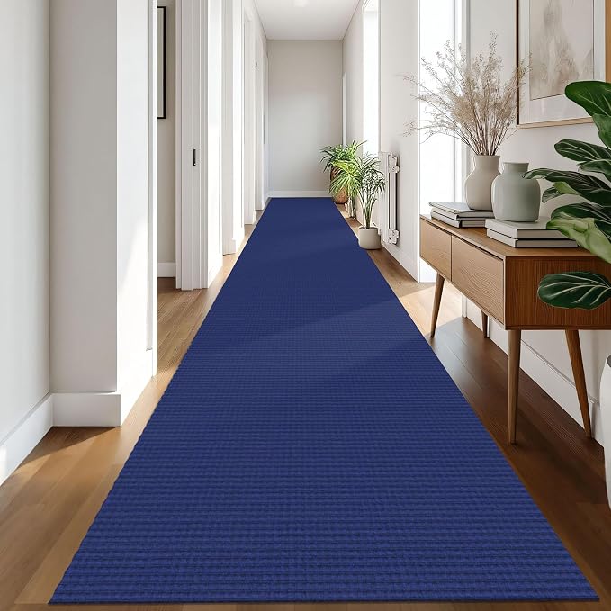 IOHOUZE Washable Exrea Long Hallway Runner Rug 3x20 Non Slip Rubber Backed