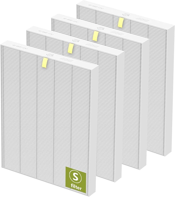 4 Pack C545 True HEPA Replacement Filter S Compatible