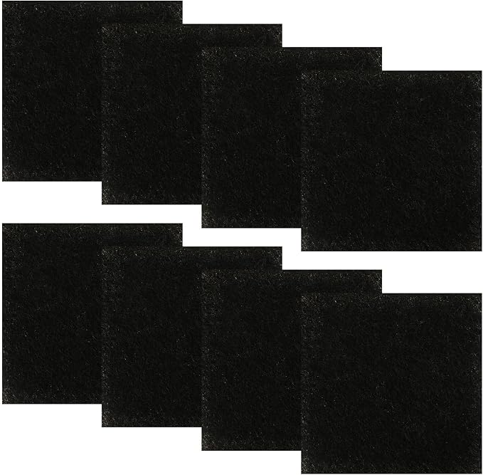 Resinta 8 Pack Activated Carbon Compost Caddy Filters Kitchen Compost Collector