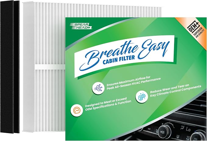 Spearhead OEM+ Particulate Breathe Easy Cabin Filter | Fits Altima, Eclipse