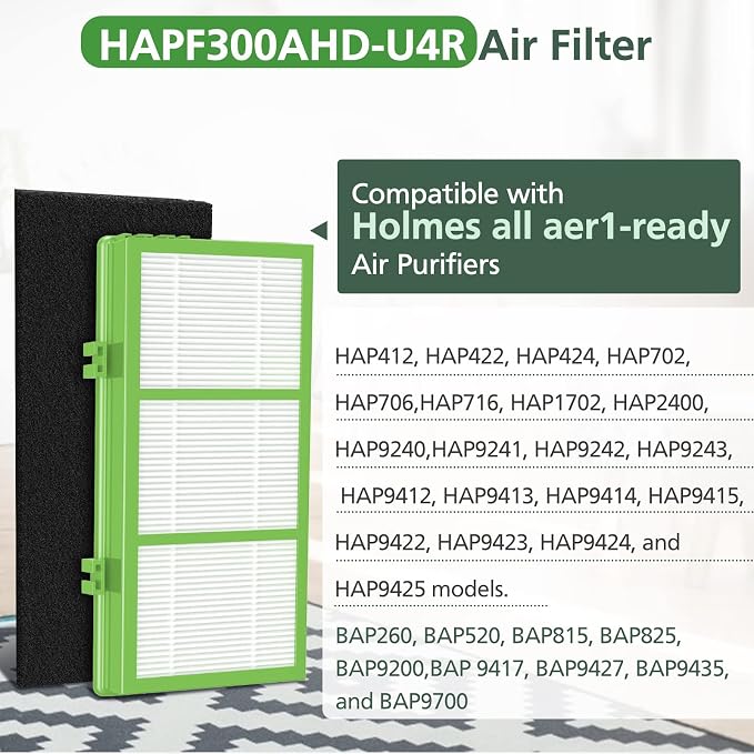 HAPF300AHD-U4R True HEPA Filters Replacement