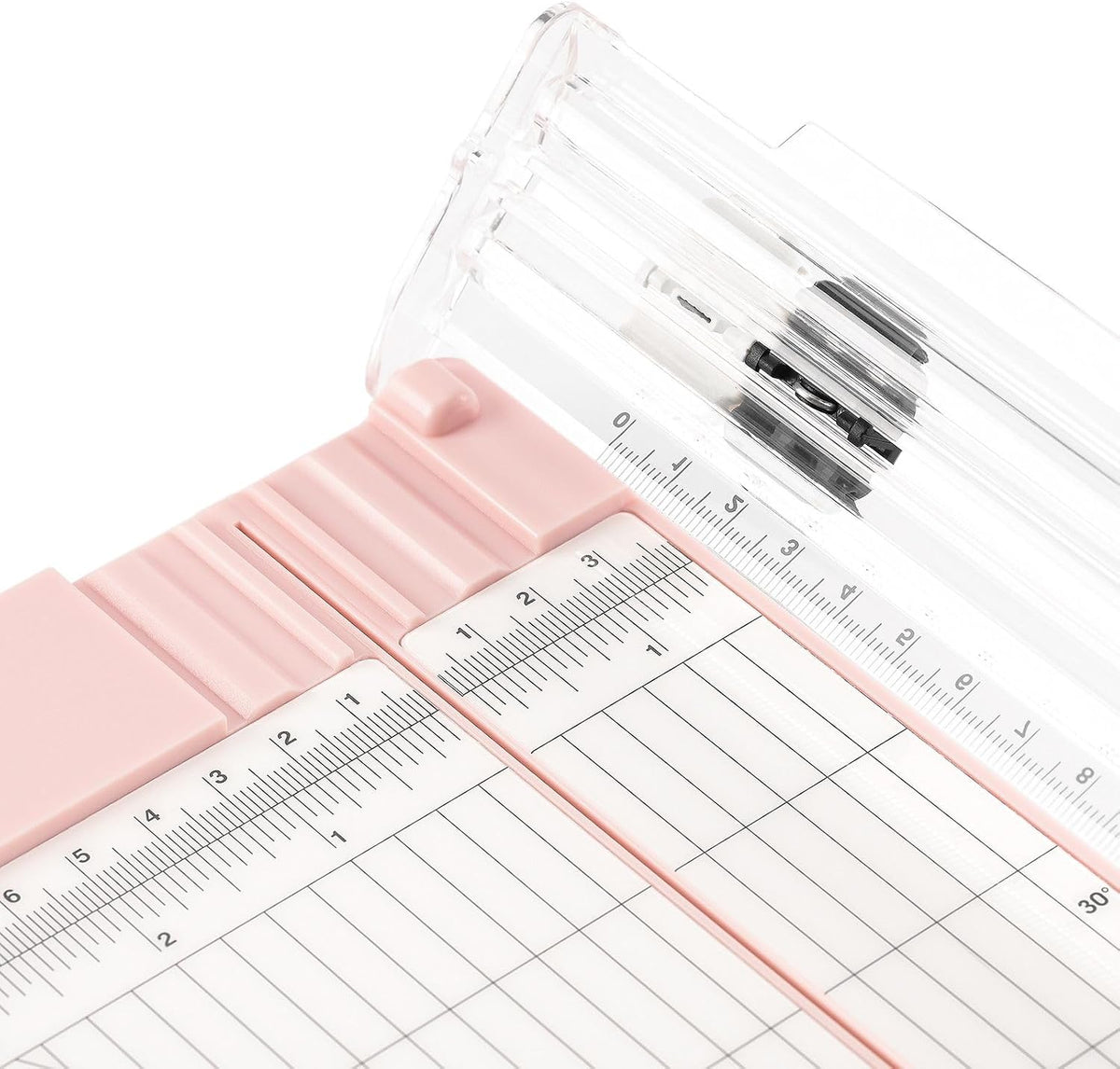 Vaessen Creative Trimmer and Scoring Board 6" for Scrapbooking, Cardmaking and Other Paper Crafts, Pink, 15,2 x 30,5 cm