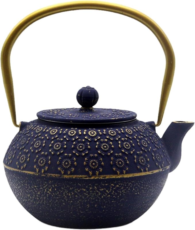 33.8oz Small Cast Iron Tea Kettle