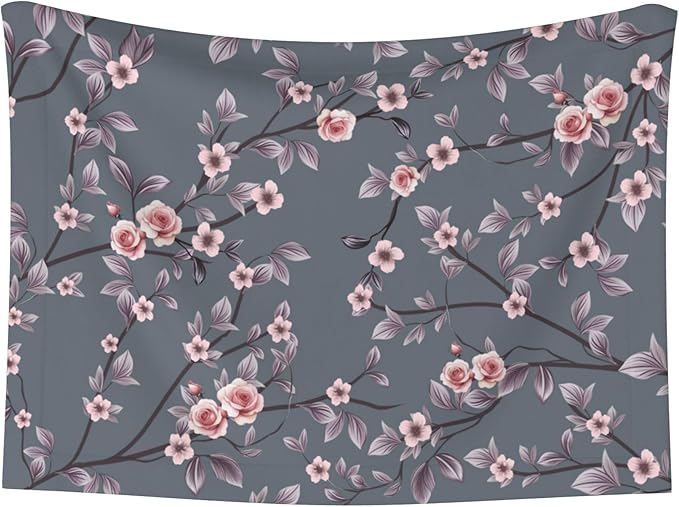 Pink Blanket for Dog - Floral Throw Blanket 30x20 Rose Flowers Pet Blanket for Couch Sofa Bed