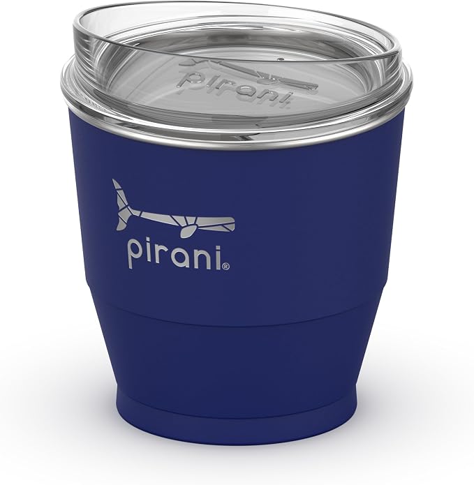 Pirani 10 oz. Insulated Stackable Wine and Whiskey Tumbler