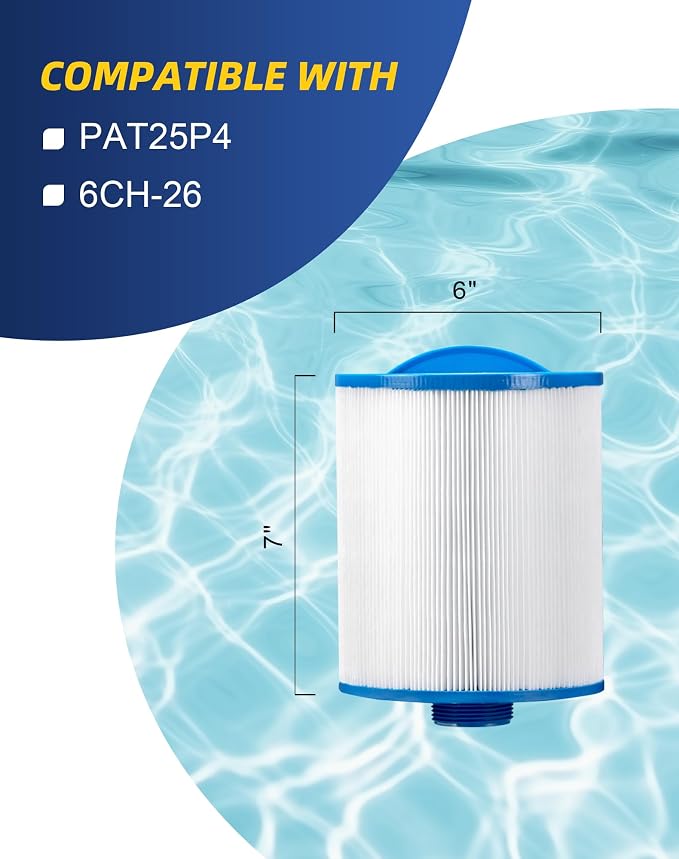 ZOTEE Spa & Pool Filter Cartridge Replacement