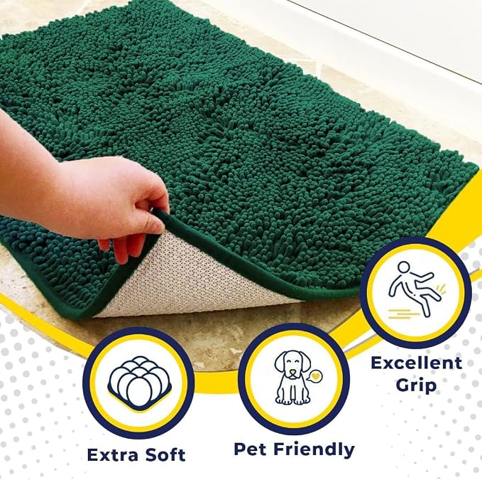 Muddy Mat® | Super Water Absorbent Door Mat Indoor, Microfiber Quick Dry
