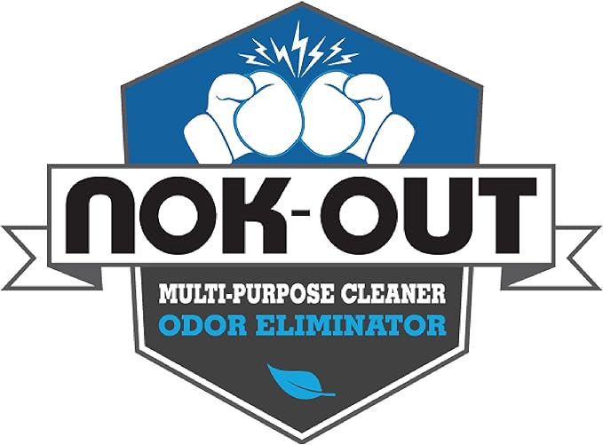 NOK OUT Odor Remover, Pet Deodorizer and Cleaning Spray, Made in the USA, 16 Fluid Ounce Spray