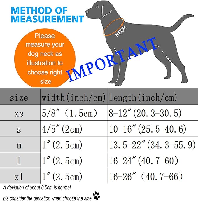 DOGWONG Valentine's Dog Collar - Blue Heart Adjustable Cotton Heart Dog Collar - Perfect for Small, Medium, Large Dogs